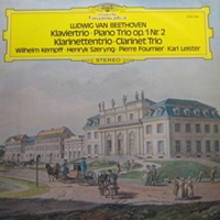 Deutsche Grammophon Stereo : Kempff - Brahms Piano Trio, Clarinet Trio